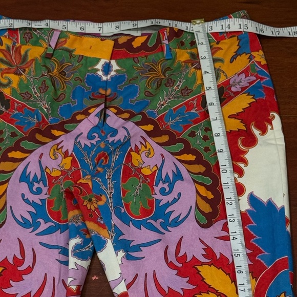 Etro Vibrant Multicolor  Pants - Picture 6 of 12